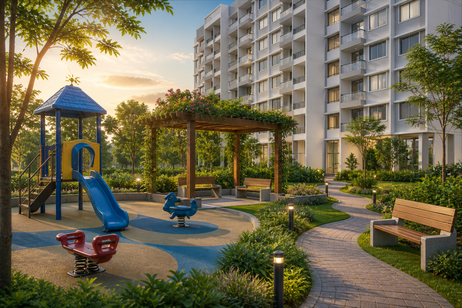 Landscaped Play Area